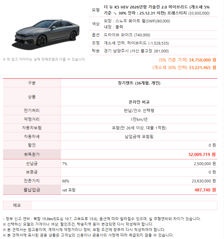 K5 이벤트